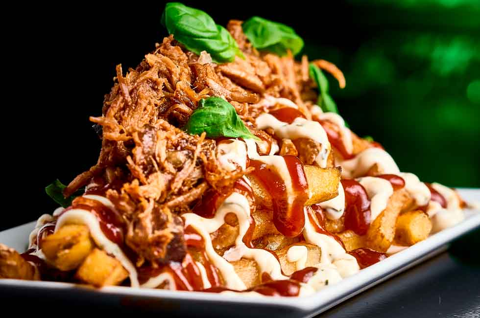 Patatas con pulled